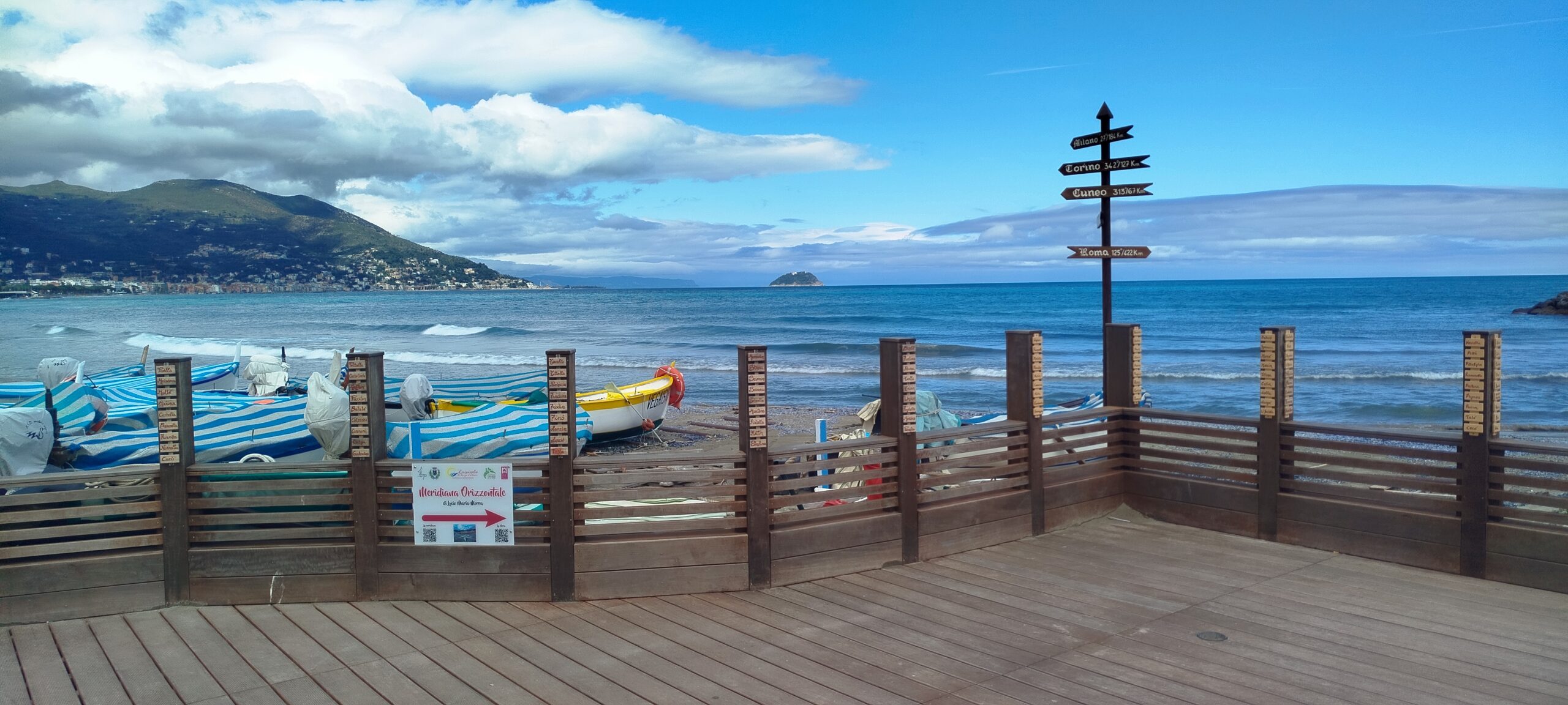 Passeggiando dal mare al borgo